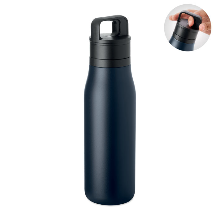 Bouteille isotherme personnalisable 500 ml Empire Bleu marine
